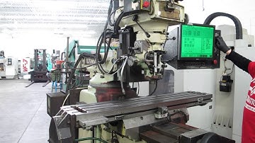 Acer Ultima EVS-3VKH Knee Mill with Milltronics 3-Axis CNC Control