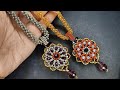 2 in 1// Double Sided Beaded Pendant With Beaded Chain Tutorial🔥🔥🔥//DIY