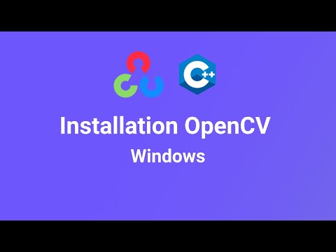 Installation d'OpenCV C++