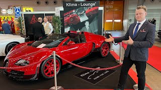 Bugatti Veyron na Retro Classics w Stuttgarcie! 12 lat Carrington Serwis #226