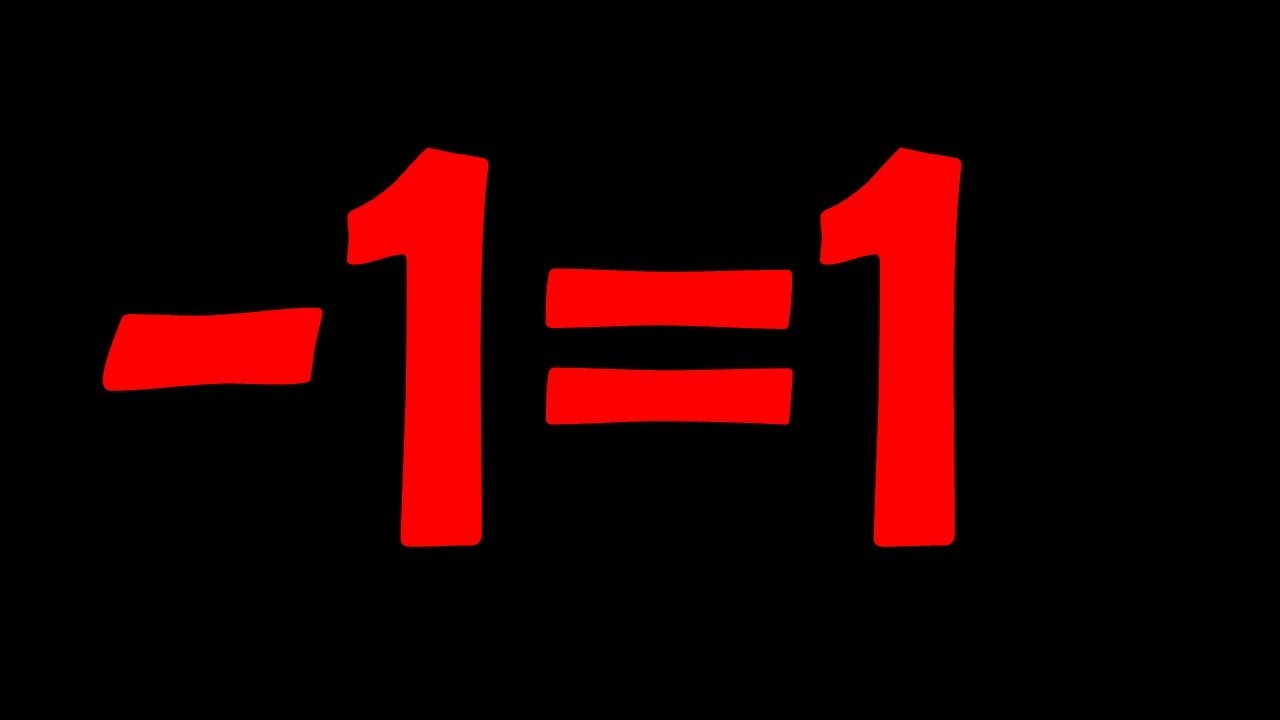 -1=1
