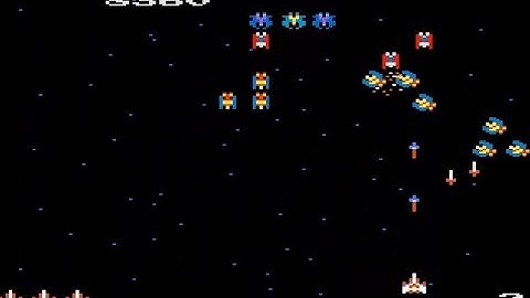 ATARI 7800 Galaga Graphics Edit Hack 20130320 HOMEBREW