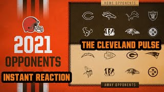 Cleveland Browns 2021 Schedule: INSTANT REACTION!