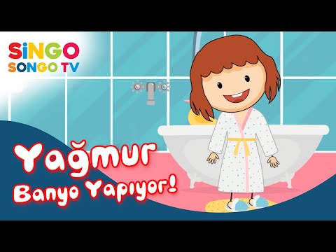 YAĞMUR Banyo Yapıyor 🛁 – SingoSongo TV I İsme Özel Çocuk Şarkıları 🎶