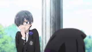 small compilation of ciel chuckling at violet’s drawings Resimi