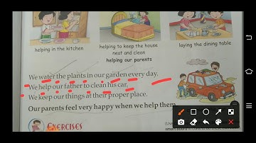 Evs class 1 We help one another