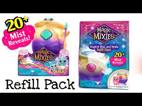  Magic Mixies - Magical Mist Refill Pack for Magic Genie Lamp :  Toys & Games