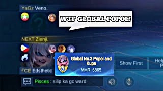 I MET TOP GLOBAL POPOL AND KUPA IN RANK GAME AND THIS HAPPEN(FULL DAMAGE BUILD LANCELOT)