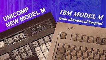 I Found an IBM Model M in an Abandoned Hospital. Can It Compete Against Unicomp’s New Model M?