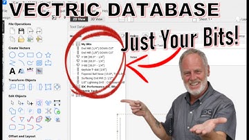 Vectric Router Bit Database (Organize It Fast)