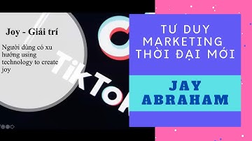 TƯ DUY MARKETING THỜI ĐẠI MỚI CỦA JAY ABRAHAM - 24/04/2020