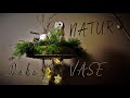 Weihnachtliche🌲 NATUR Deko VASE  🦉  |  Dekoideen und Gestaltungstipps DIY