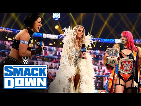 Asuka & Charlotte Flair get interrupted by their SmackDown challengers: SmackDown, Dec. 25, 2020