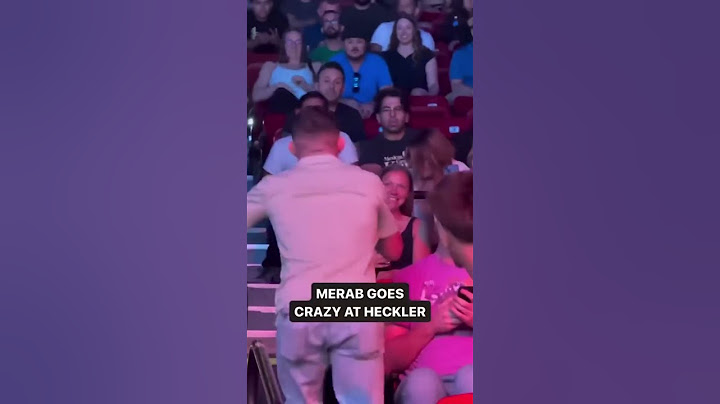 UFC fighter Merab Dvalishvili just jumped the gate and grabbed a heckler by the hair 😳🥊