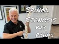 Spinal Stenosis - Key Points