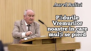 Aurel Balici - Pădurile Vremurilor noastre în care mulți se pierd. | Cuvânt de la Duhul Sfânt.