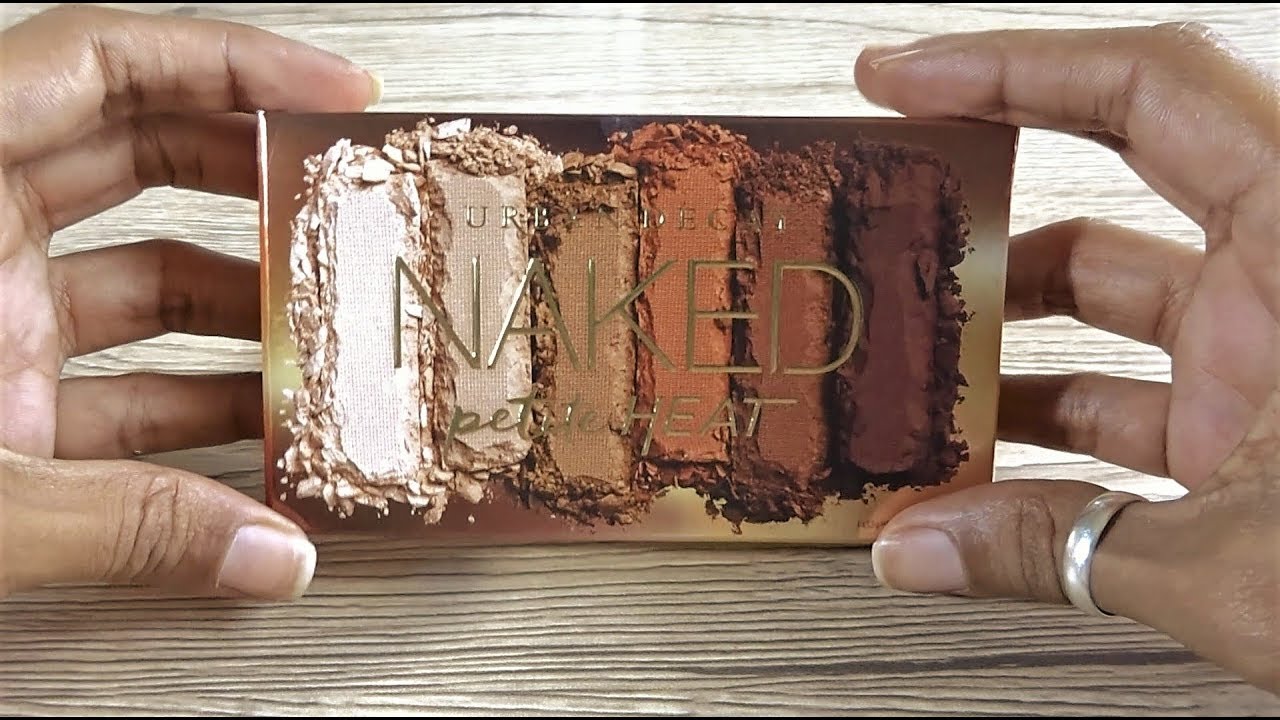 URBAN DECAY Naked Petite Heat UNBOXING + SWATCHES LatteGirl YouTube