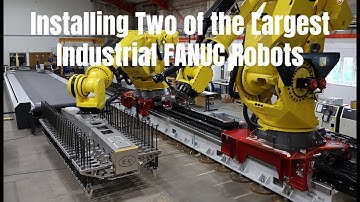 Timelapse - Installing 12.5 Tonne Robot on a 21m Track