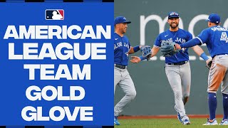 The Toronto Blue Jays win the 2023 American League Team Gold Glove!