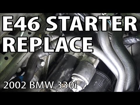 BMW E46 Starter Replacement DIY