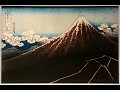 Rainstorm thunderstorm beneath the summit thirtysix views of mount fuji with vickers bovey  music