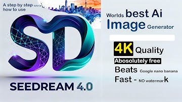 How to Use seedream 4.0 FREE | Unlimited AI Image Generator Tutorial (4K Quality)|Ai storyboard