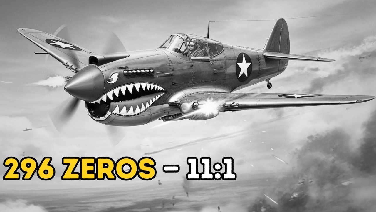 Se burlaron de su avión — 296 Zeros cayeron del cielo