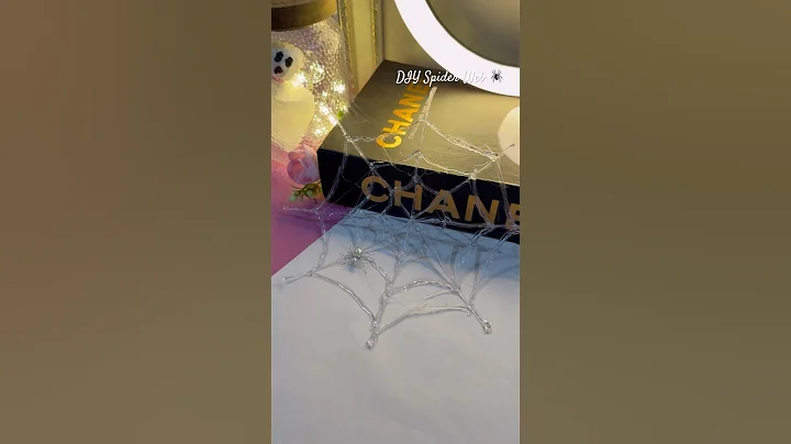 DIY Halloween Decor 🕸️ | Easy Spider Web in Minute😱