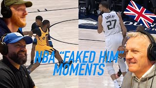 NBA "Faked Him" MOMENTS REACTION!! | OFFICE BLOKES REACT!!