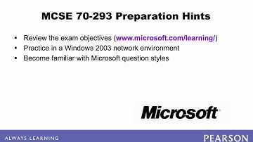 Exam Profile - MCSE 70-293
