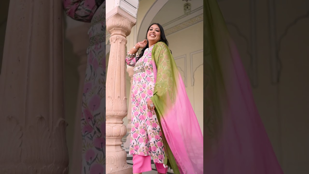 Tulip Blush Floral Modal Suit Set 🌺🌟