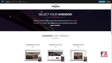 AVENDOR - Responsive Multi-purpose Drupal Theme