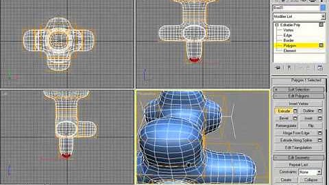 3Ds Max   Legacy Video Training   Polygonal Modeling Tools   10   Edit Polygon