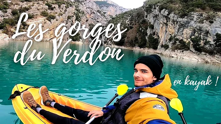 Les Gorges du VERDON en Kayak en Hiver