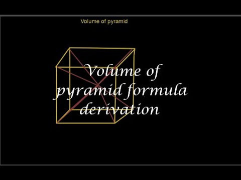 ভিডিও: একটি আয়তক্ষেত্রাকার পিরামিডের আয়তন কীভাবে সন্ধান করতে হয়