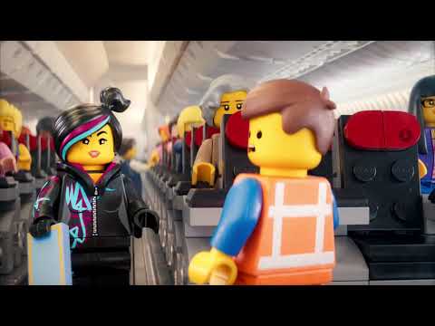 A detailed look at Lego City 60262 Passenger Airplane with Terminal and 8 Minifigures that was spons. 