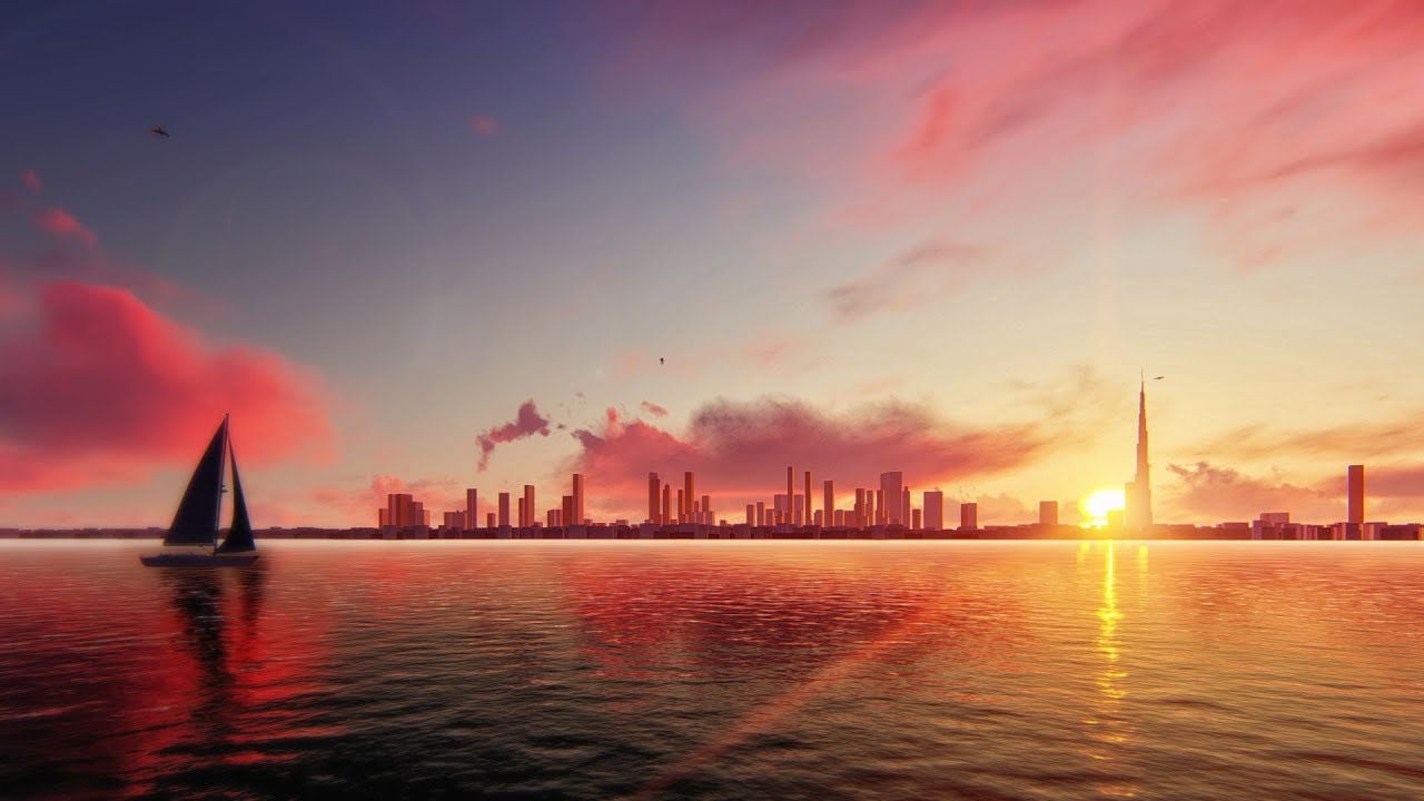 Lumion 8.3/ Open Street Map / Dubai