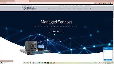 How to Setup and Use the SMB Solutions Cloud Services Password Portal
