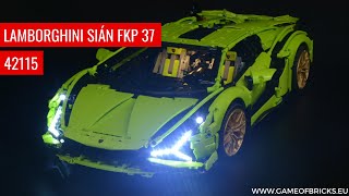 LEGO Lamborghini Sián FKP 37 42115 Light Kit (Classic Version)