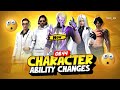 Characters ability changed in ob44 update free fire character ability rework