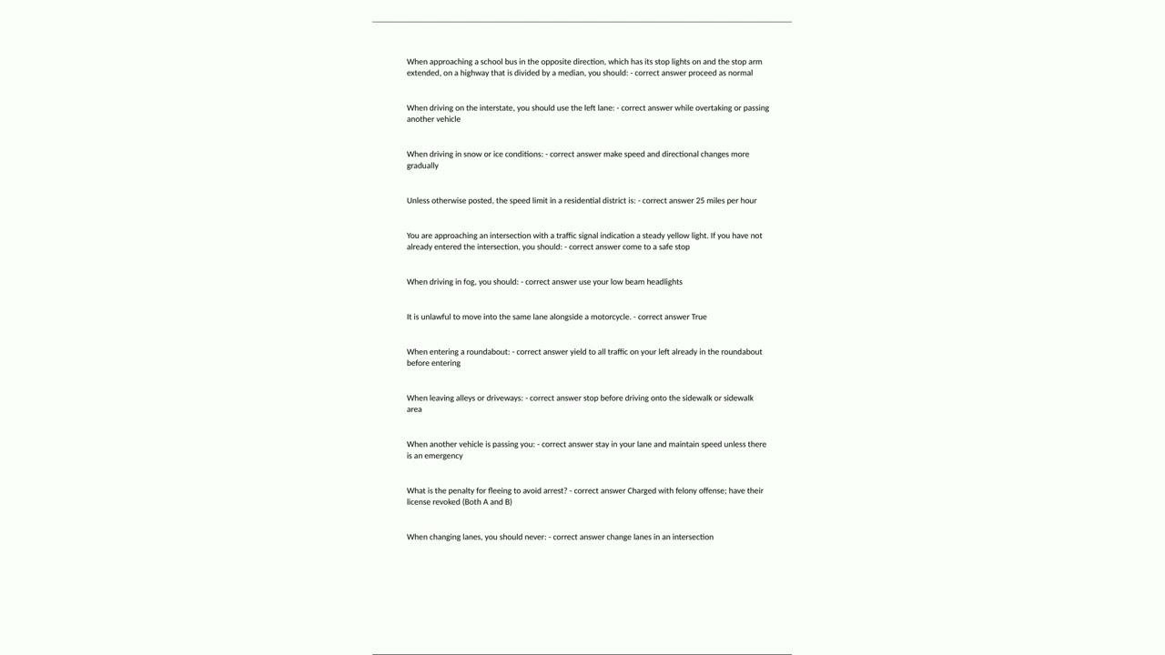 Nebraska DMV Practice Test  Question and answers rated 2023/2024