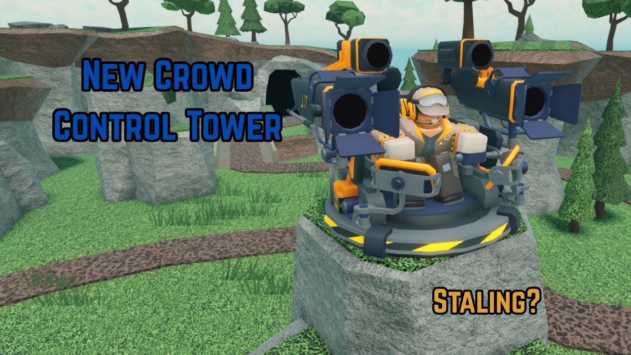 New TDS Event Tower Spotlight Tech Insane Crowd Control | ROBLOX