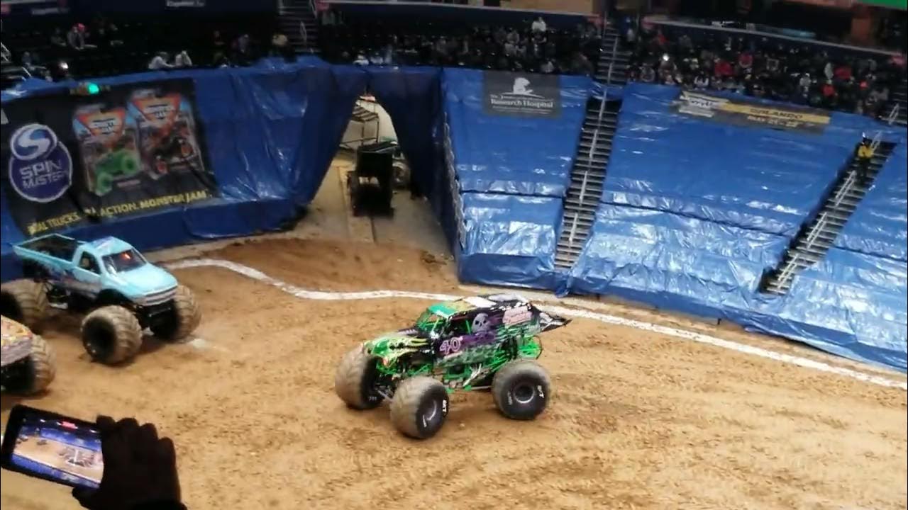 Monster Jam Washington DC Captial One Arena ( Weston Anderson Grave