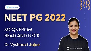 NEET 2022 | MCQs from Head and Neck | Dr Vyshnavi Jajee screenshot 2