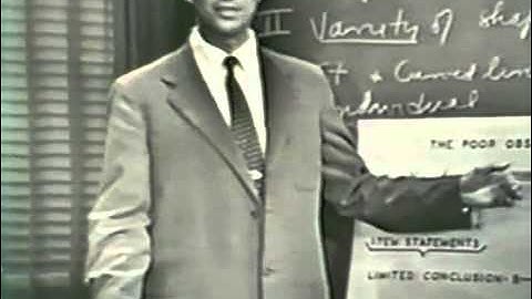 Irving J. Lee | "What Is a Good Observer?" | Lecture 4 of 6