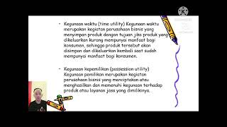PENGERTIAN DAN RUANG LINGKUP BISNIS