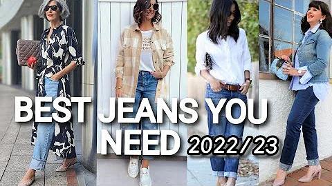 The Best Over 50 Denim Jeans Trends!