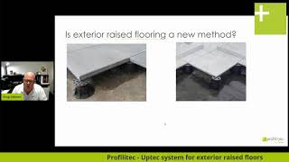 [EN] Uptec training video |  Pedestal system for exterior raised floor