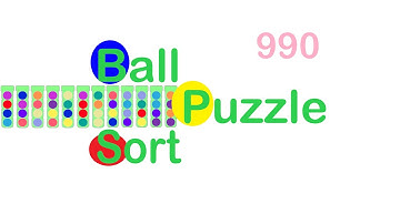 Ball Sort Puzzle Level 990