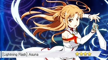 Lightning Flash Asuna - Sword Art Online Memory Defrag #5